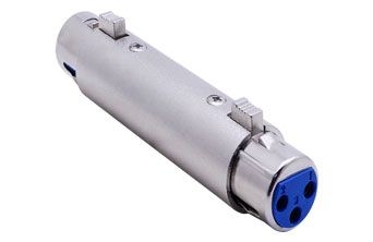 3 Pin XLR Dişi - Dişi Ara Adaptör