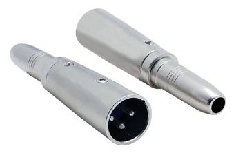 3 Pin XLR Erkek - 6.3mm Sterero Dişi