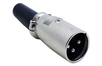 3 Pin XLR Erkek Konnektör 