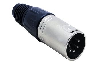 5 Pin XLR Erkek Konnektör Nx Tip
