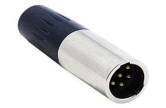 6 Pin Mini XLR Erkek Konnektör